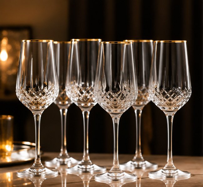 Luxury Crystal Glassware Collection