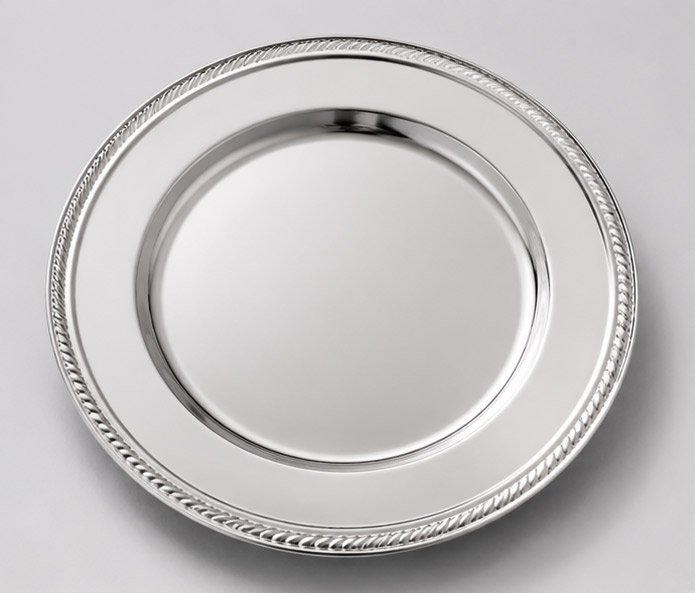 Luxury Silver Dinner Plate Collection